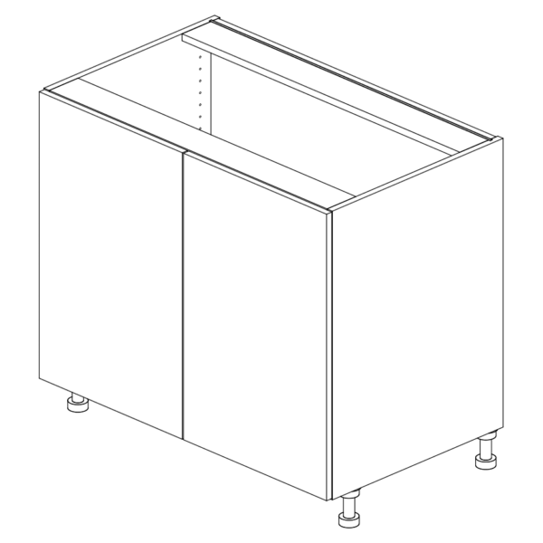 Base Cabinet Double Door 876 H x 1000 W x 610 D mm
