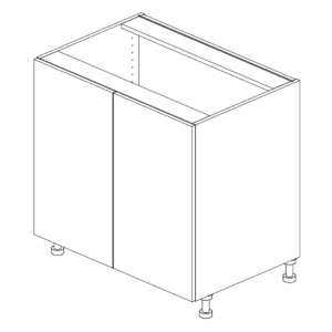 Base Cabinet Double Door 876 H x 900 W x 610 D mm
