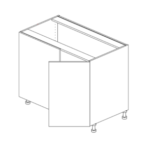 Base RH Blind Corner Cabinet 876 H x 1076 W x 610 D mm
