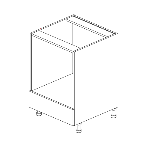 Base Cabinet for Oven 876 H x 600 W x 610 D mm