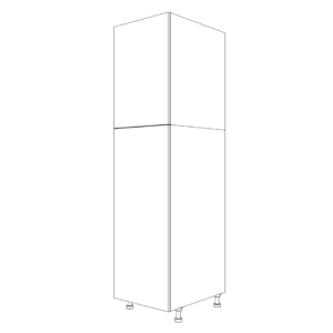 Pantry Cabinet 2134 H x 550 W x 680 D mm