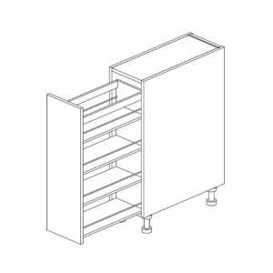 Pullout Spice Rack Organizer 8"
