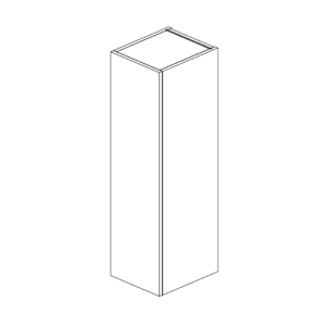 Wall Cabinet Single Door 1054 H x 300 W x 355 D mm