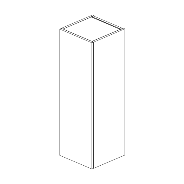 Wall Cabinet Single Door 1054 H x 350 W x 355 D mm