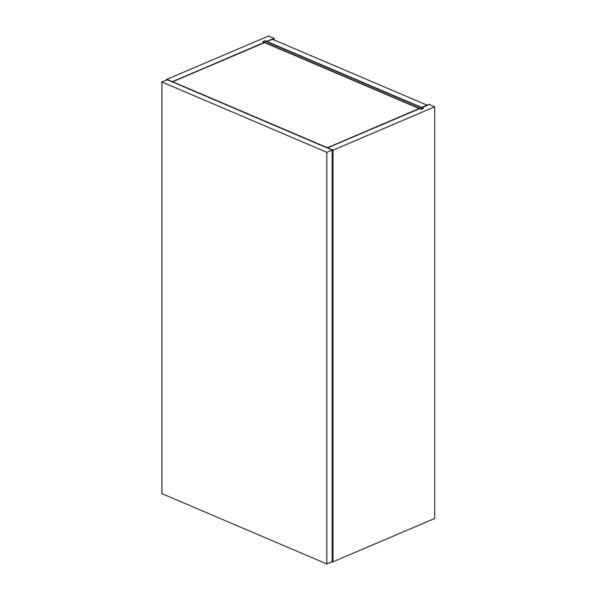 Wall Cabinet Single Door 1054 H x 550 W x 355 D mm