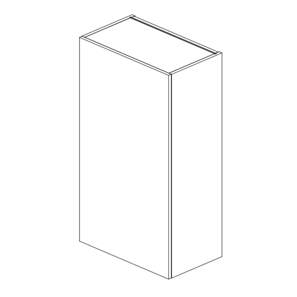 Wall Cabinet Single Door 1054 H x 600 W x 355 D mm