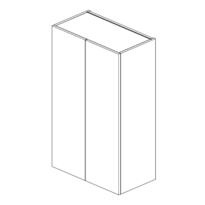 Wall Cabinet Double Door 1054 H x 650 W x 355 D mm