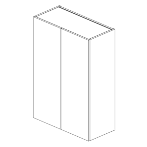 Wall Cabinet Double Door 1054 H x 750 W x 355 D mm