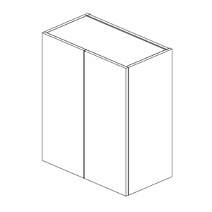 Wall Cabinet Double Door 762 H 650 W x 355 D mm