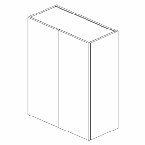 Wall Cabinet Double Door 914 H x 750 W x 355 D mm