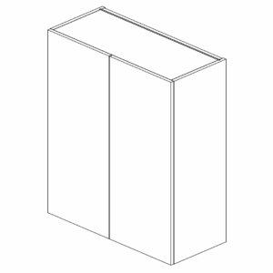 Wall Cabinet Double Door 914 H x 800 W x 355 D mm