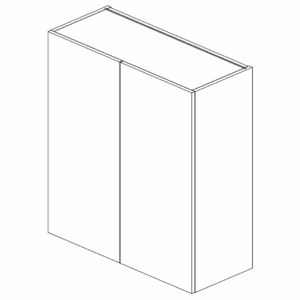 Wall Cabinet Double Door 914 H x 850 W x 355 D mm